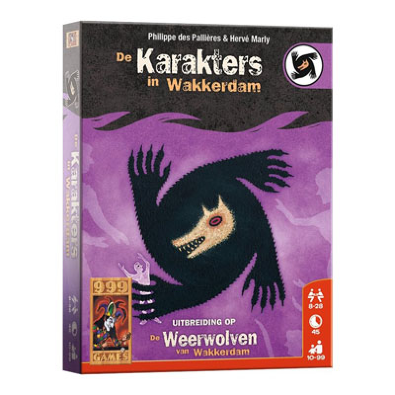 De Weerwolven van Wakkerdam: Karakters